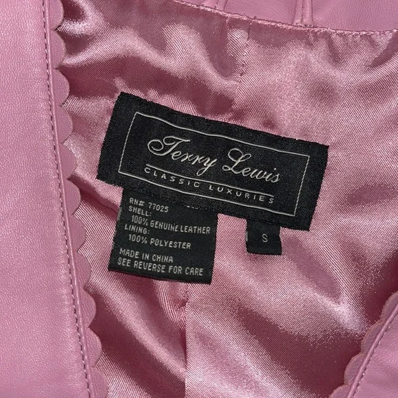 Womens terry Lewis classic luxuries leather jacket NEW - Picture 3 of 7